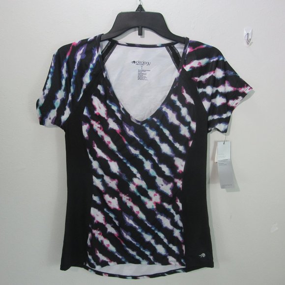 Ideology Tops - Ideology Sm performance tee multi color
